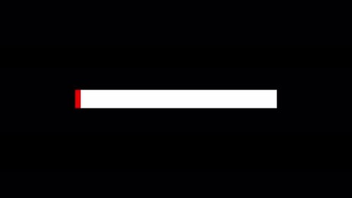 Creator Collection: Light colored and wide single lined lower third with jumping animation