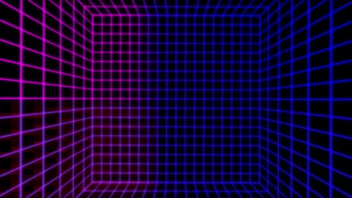 Grilles lumineuses à deux couleurs