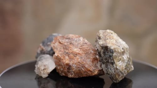Close Up of Colorful Rocks and Minerals