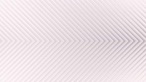 Abstract White Moving Chevron Lines Looping Geometric Background