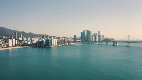 Stadtbild von Busan