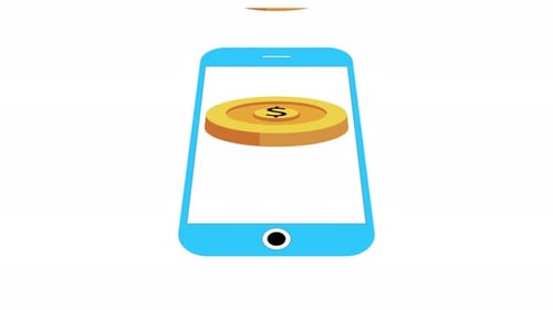 Digital Finance: Money Stacks on Smartphone