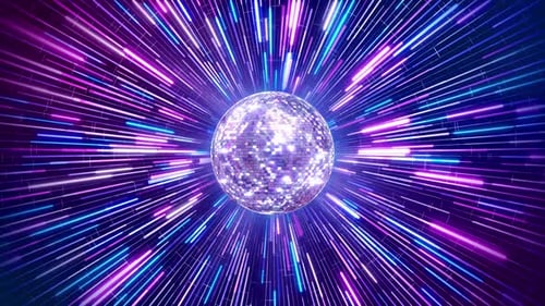 Neon Dancing Lights Vibrant Reflections Atmosphere Nighttime Celebration Urban Venue Featuring a