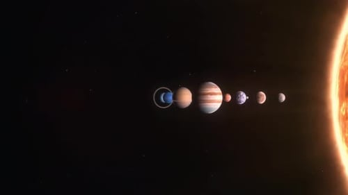 Planets align in solar system