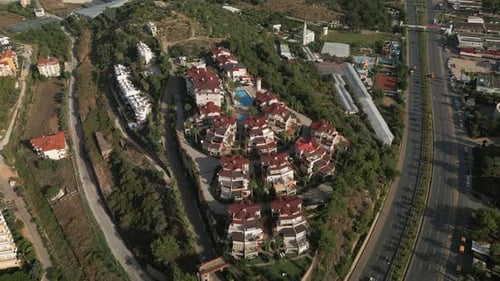Residential Complex with Cottages on the Mountain