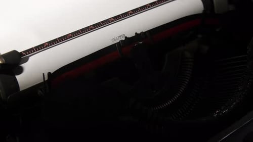 Typing Chapter 3 on an Old Typewriter