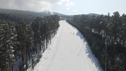 Snowy Skiing Center