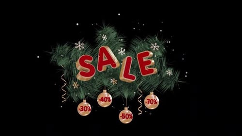 Superposición de rebajas de Navidad y Año Nuevo