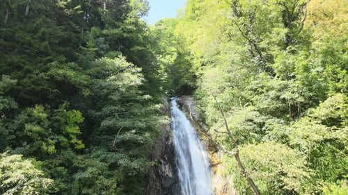 Wasserfall Drohne Landschaft