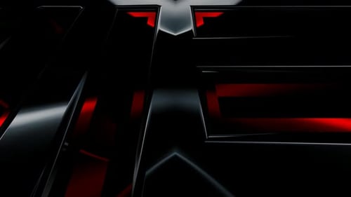 Dynamic Metallic Abstract Technology Background Loop