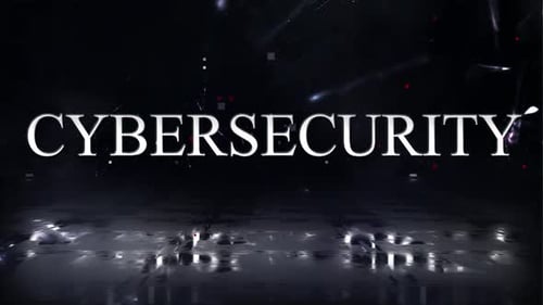 Cybersecurity Technology Word