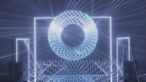 Néons de science-fiction VJ Loop 2016