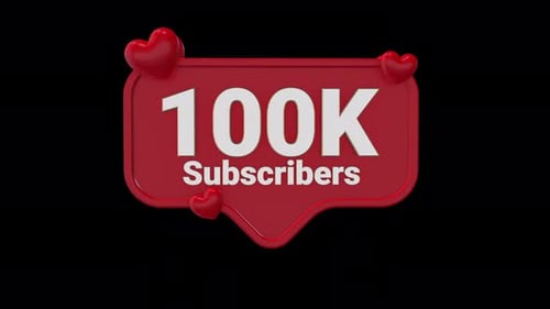 100K Subscribers - 4K