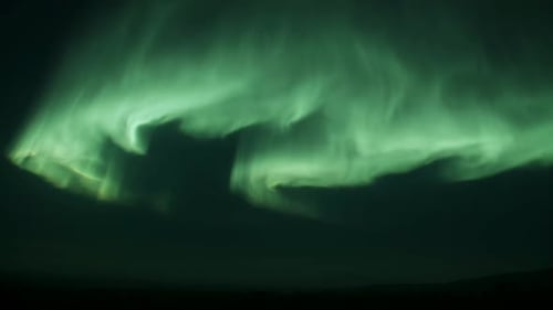 Elegant Green Aurora