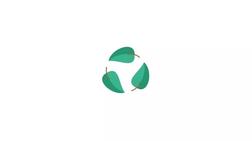 Leaves Eco Icon Animation