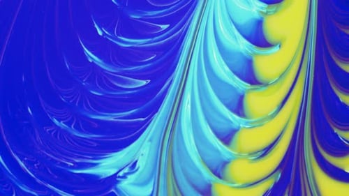 Vibrant Abstract Swirling Colors Background