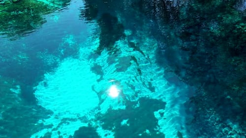 Lac bleu au soleil 4