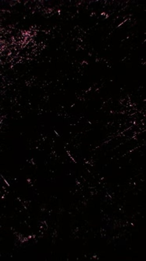 Dark textured background with subtle pink and purple abstract lines and scratches