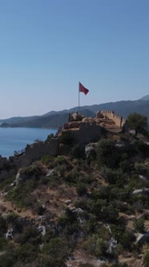 Drapeau du château de Summit