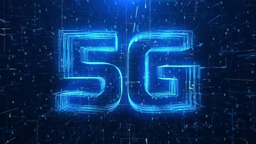 5G 5Th Generation High Speed Wireless Cellular Network of Mobile Communication