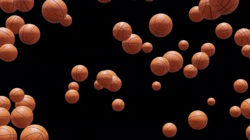 Basketball-Übergang 4k
