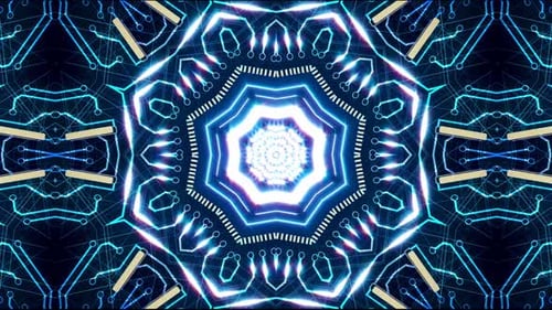 Hintergrundmaterial für Lichtshows mit 4K-Dynamic-Technologie