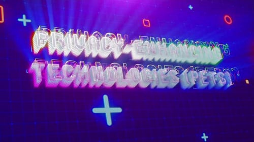 Glitch Digital Text Title Opener Animation