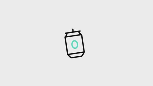 Soda Animated Icon