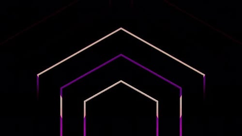 Beautiful shine brightly that regulate subtle movements with colorful stripes on a black background