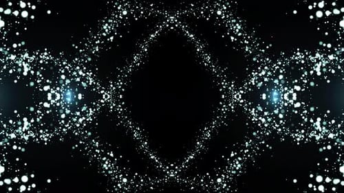 Fundo de partículas cintilantes