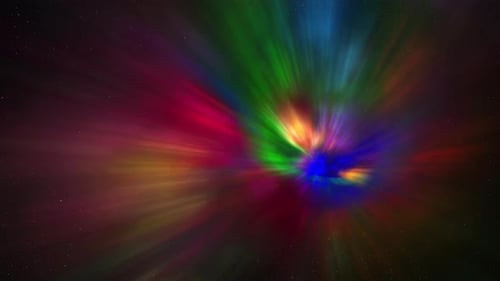 Abstract Background with Glow Lighting
