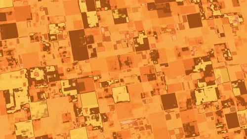 Fondo tecnológico abstracto y brillante de Squared