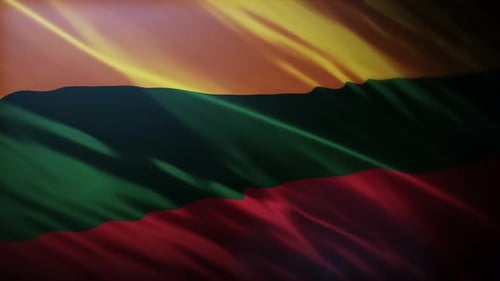 Waving Fabric Background Loop with Dynamic Light and Ripple Effects