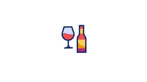 Wine Animated Icon