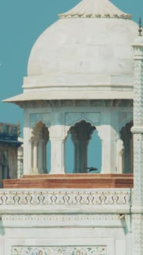 Agra, Uttar Pradesh, Inde, noir