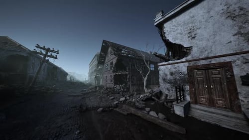 Decaying Building Ruins