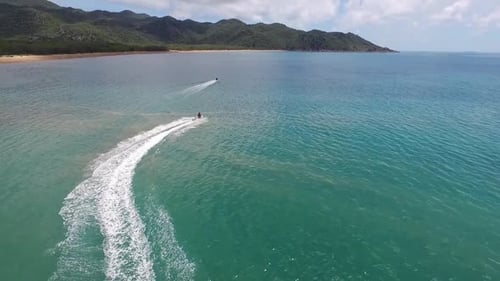 Jetski Blue Water Island Holliday
