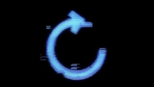 Digitaler Kreispfeil 01