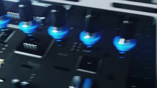 automated microelectronics assembly line