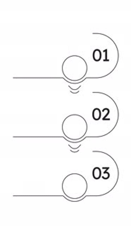 Education online sources minimalist empty infographic template animation