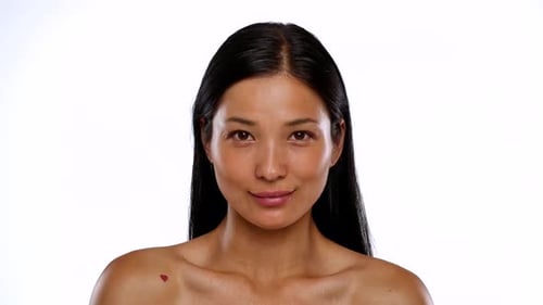 Attractive Young Woman Smiling Portrait