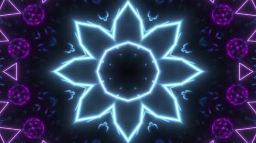Neon-Kaleidoskop 2