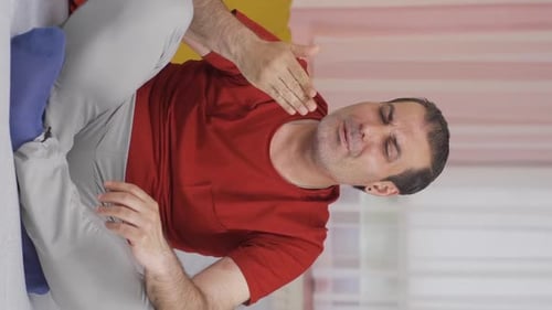 Vertical video of Hair loss.