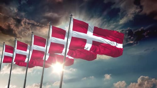 Denmark National Flag