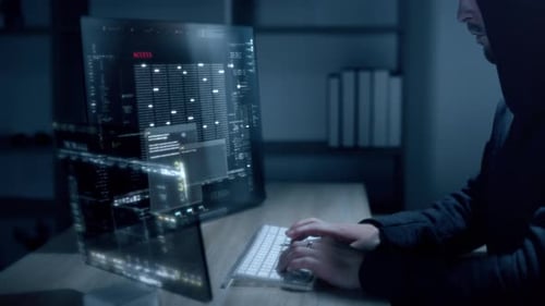 Cyberkriminalität Computerhacker 02