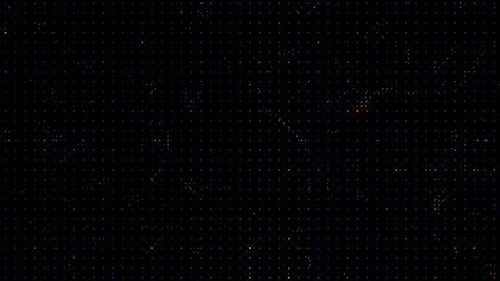 Futuristic Digital Pixel Glitch Technology Background