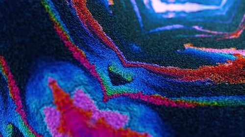 Abstract Multicolored background