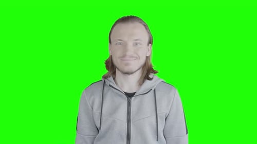 Fake Smile on the Green Screen