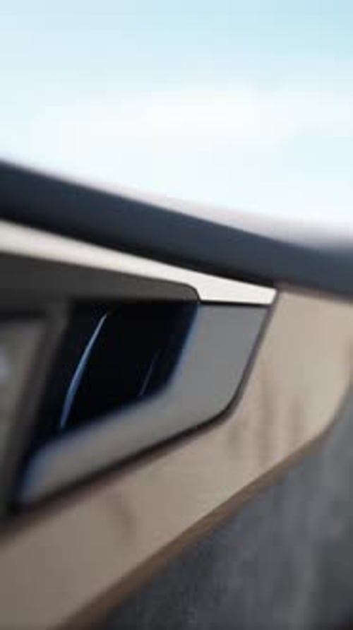 Black Luxury Modern Car Interior
