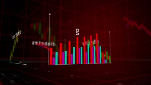 Medical Data Health Statistics Charts Animation